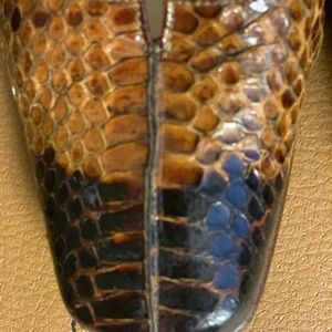 MQuercioli Firenzi Snakeskin Ladies heels